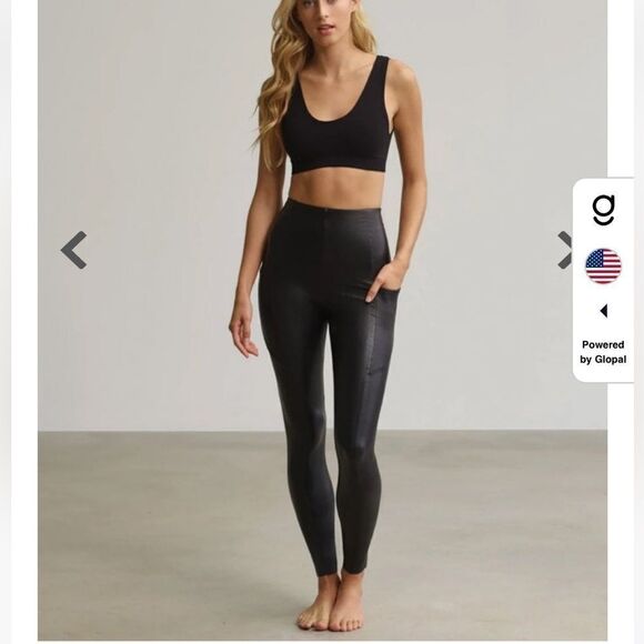 Commando Faux leather Pocket Leggings - Picture 1 of 9